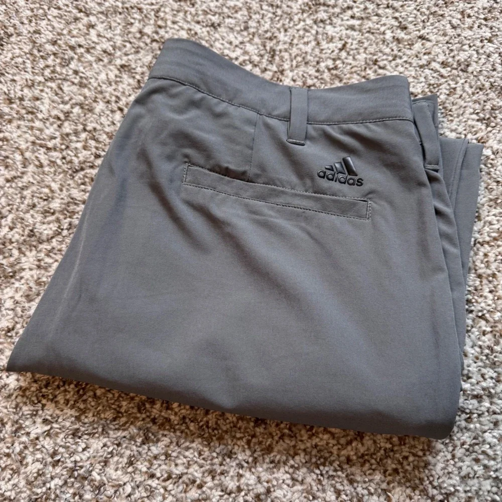 Adidas Ultimate 365 Golf Pants 34x30 Gray‎ Lightweight Performance Athletic Fit